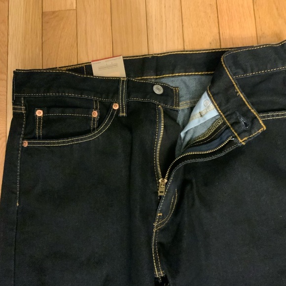 NWTs Levis 505 34x30 Dark Blue - Picture 2 of 4